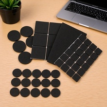 黑色网格EVA脚垫家具防滑垫沙发桌消音减震自粘泡棉防滑减震垫