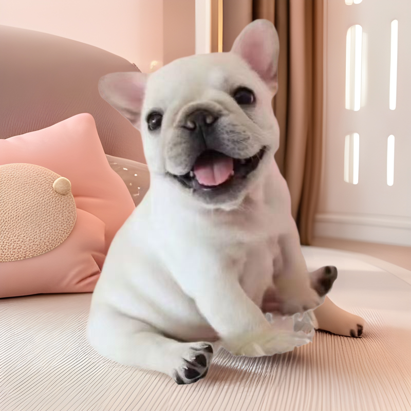 纯种法斗犬狗狗发牛幼犬小型犬宠物狗斗牛犬幼崽小狗活物法斗幼崽