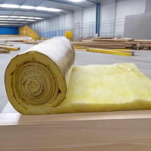 Glass Wool Roll Felt Insulation Roof Greenhouse Steel Structure Roof Insulation Material Aluminum Foil Glass Wool Roll Felt