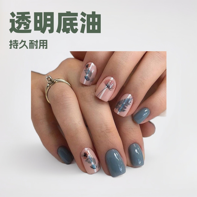 INS Internet Celebrity Little Zou Ju Butterfly Pastoral Fresh Nail Art Decal Nail Sticker HANYI399-409