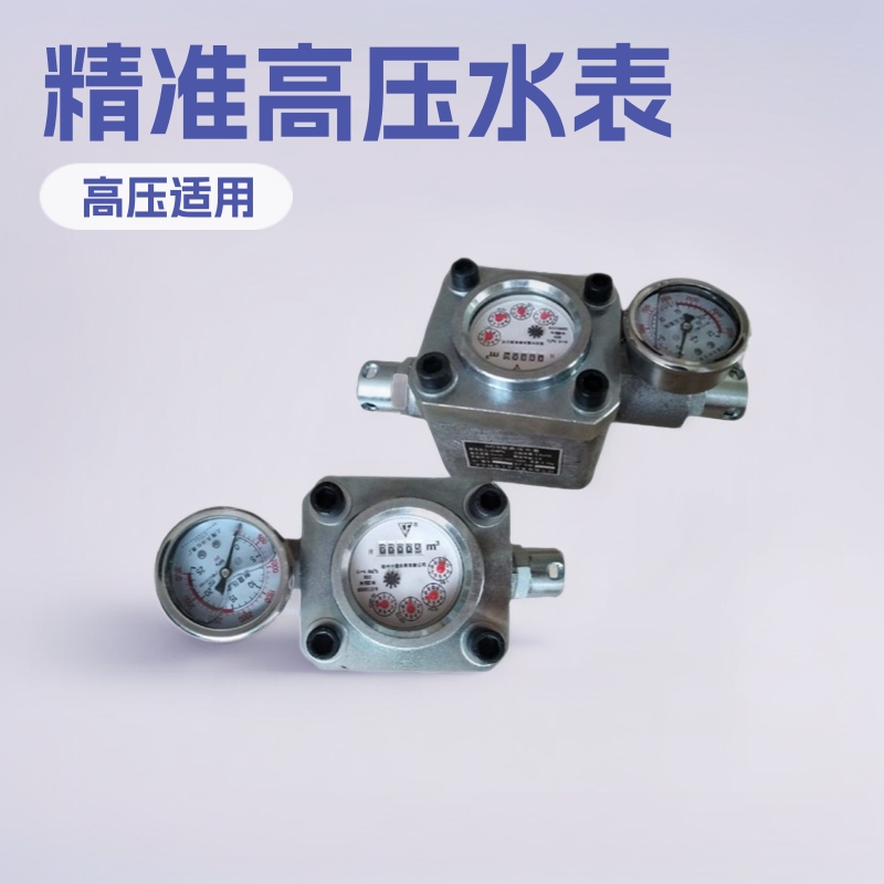 现货供应ZGS-6高压水表 流量仪水表小型专用设备厂家加工配件