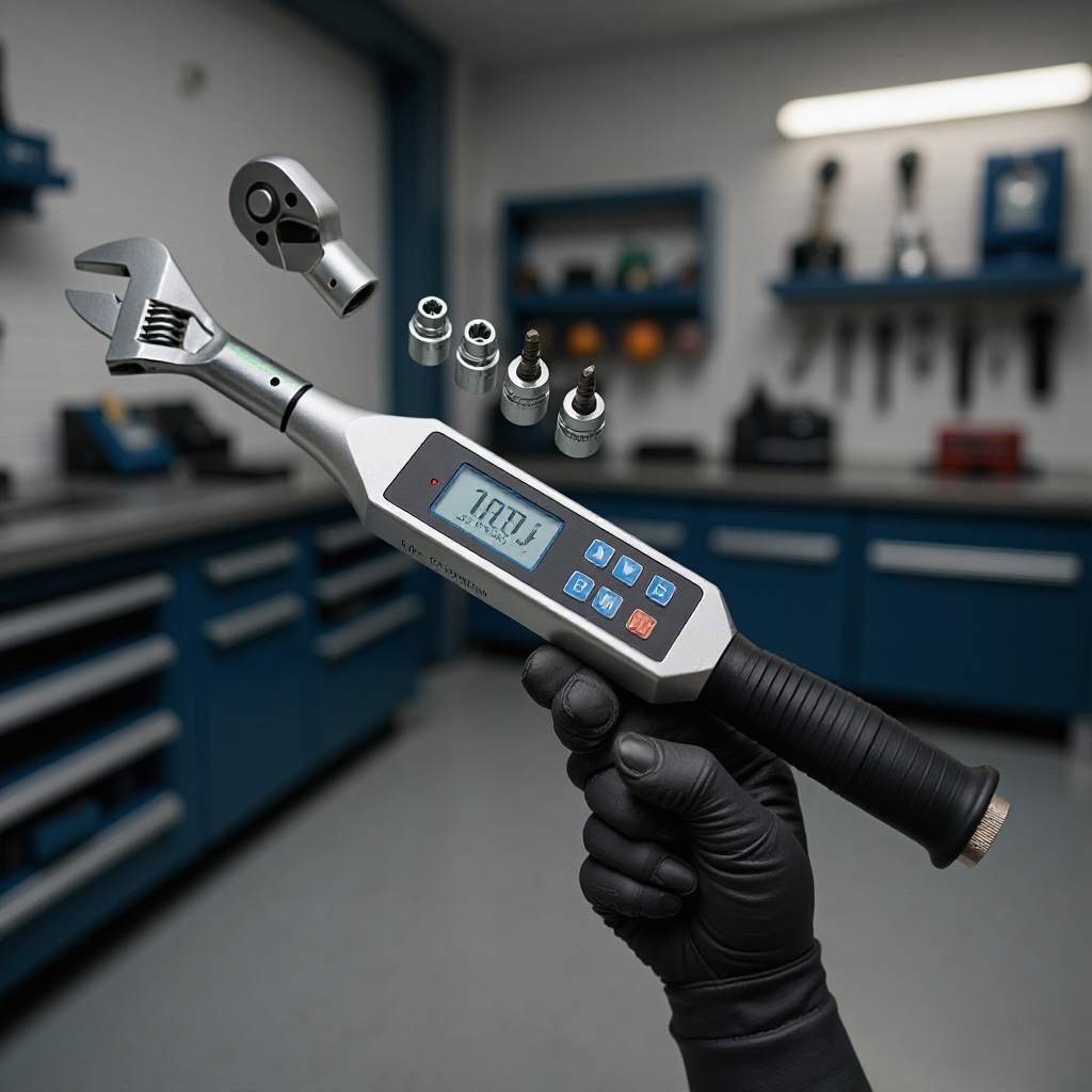 100-500 Nm Digital Display High-Precision Standard Torque Wrench Sgsx-500 Standard Torque Board Manufacturer