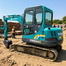 精品货源山河智能50 SWE60挖机现货二手小挖机市场
