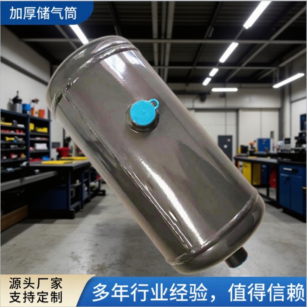 工厂直供小型重汽储油豪沃T7H配件5L储气罐812W514010194储气筒