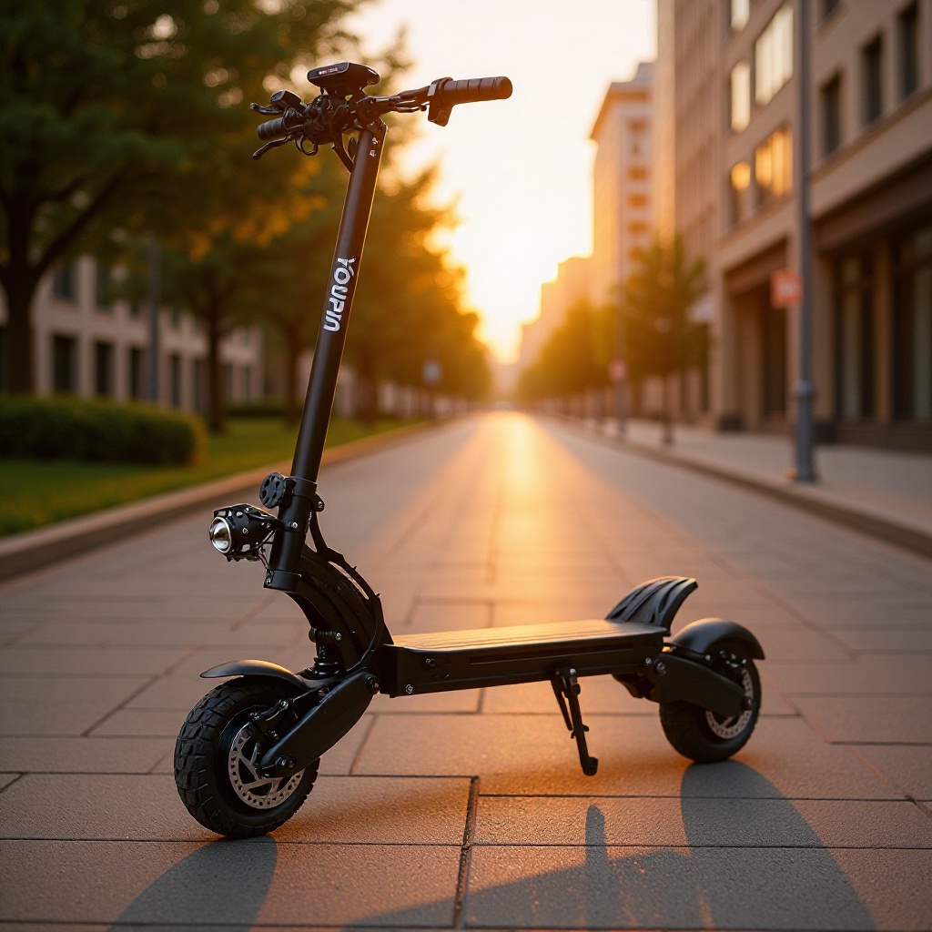 Factory direct sales 8.5 inch dual-drive 2000W electric scooter folding adult off-road two-wheel lithium battery electric vehicle