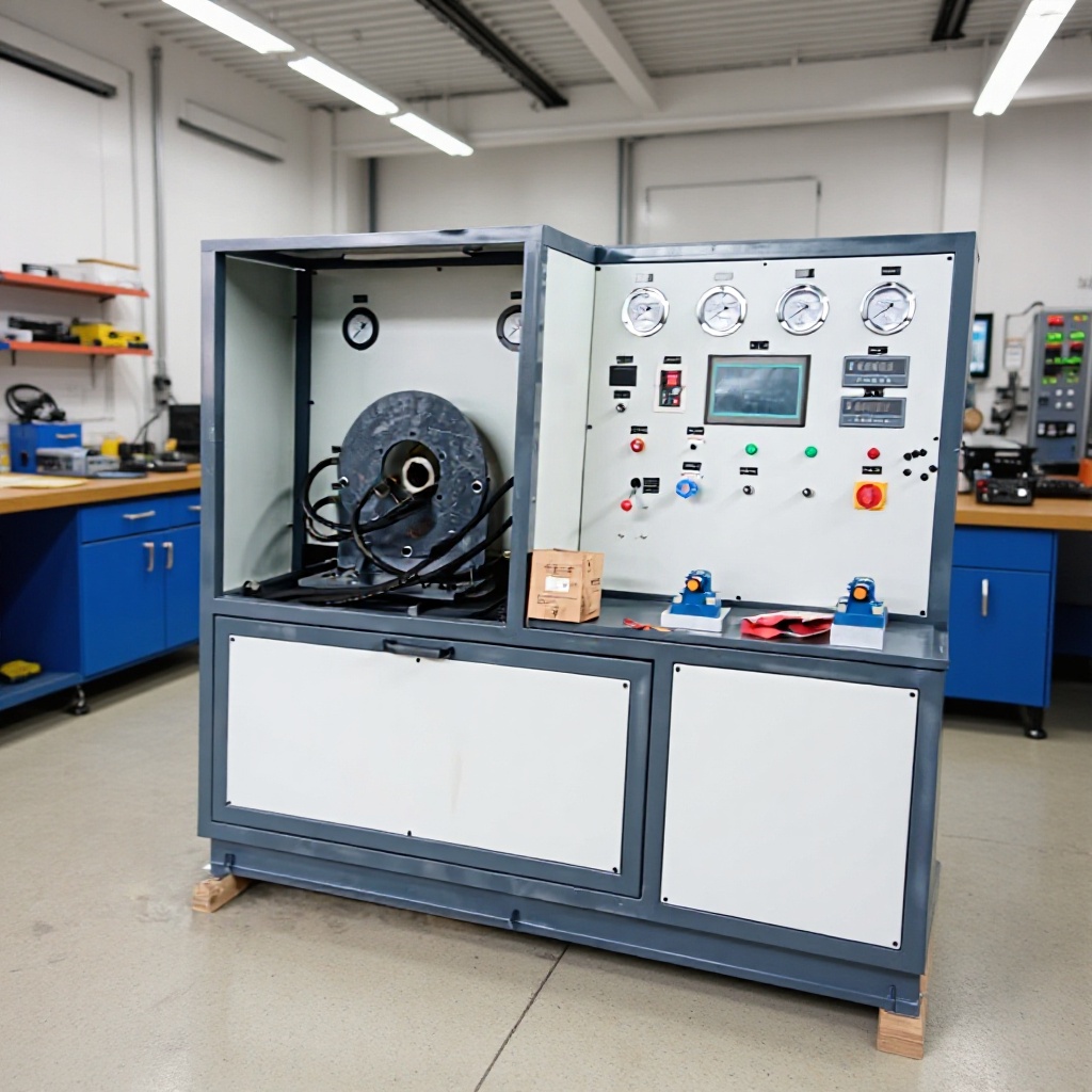 HP-B液压油泵缸多路阀试验台 密封性能检测压力流量实时标定校正