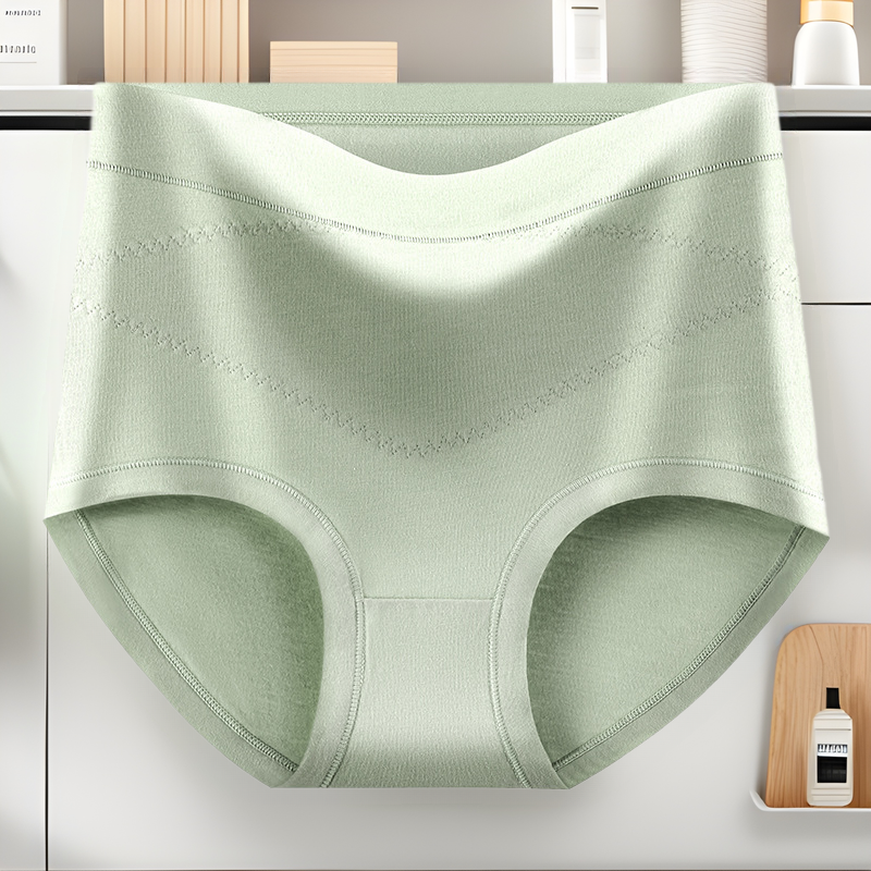 Pantalones de mediana edad de madres de algodón antibacteriano para mujeres, tamaño de abdomen cerrado, 200 kg de algodón graso mm, pantalones de mujer antibacterianos 7A