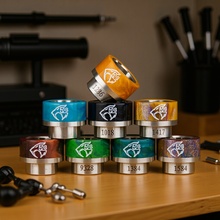 新款810 TFV8 drip tip圆口树脂不锈钢烟嘴 810星空滴嘴 吸嘴