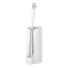 使い捨てトイレブラシセット 交換ヘッド付き ロングハンドル 浴室トイレ用 死角なしクリーニングブラシヘッド 特殊香料入り