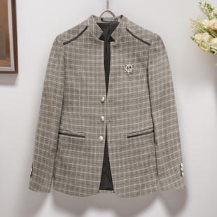 2025 New Suit Export Cross-Border Men's Suit Casual Suit Men's Trendy Men's Casual Suit Jacket Men