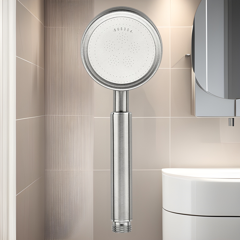 Three-gear universal pressurized pressurized shower nozzle shower rain Bath High pressure handheld shower hose suit shower head