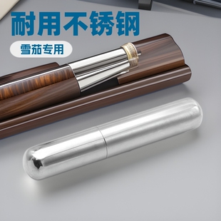 Stainless steel manufacturers supply cigar tube cigar travel portable European and American smoke metal cover cigar cigarette accessories