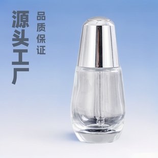 In-Stock 30ml Bulb Bottle, 50ml Press Dropper Bottle, High-End Essence Cosmetic Dispensing Bottle, Original Solution Bottle