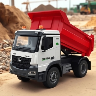 Witten Remote Control Dump Truck Electric Mixing Dump Truck Artificial Excavator Engineering Vehicle New Energy Vehicle Boy Toy