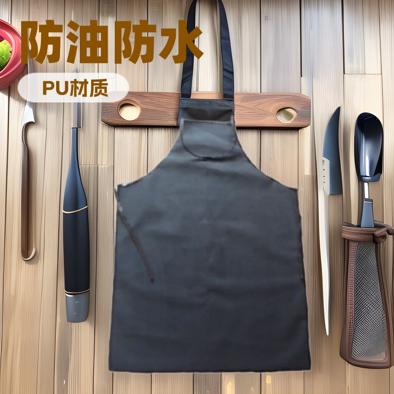 도매 노동 보호 산업용 가정용 PU 앞치마 호텔 수산물 주방 청소 가죽 방오 보호 생선 손질 전용