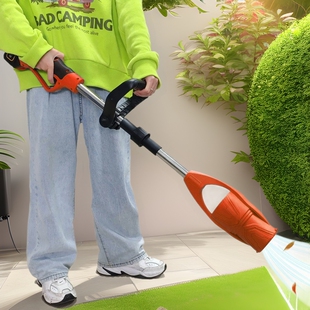 Electric Leaf Blower for Gardens, Foldable Lithium Battery Wireless High-Power Blower, Powerful Snow and Dust Blower, Blast Blower