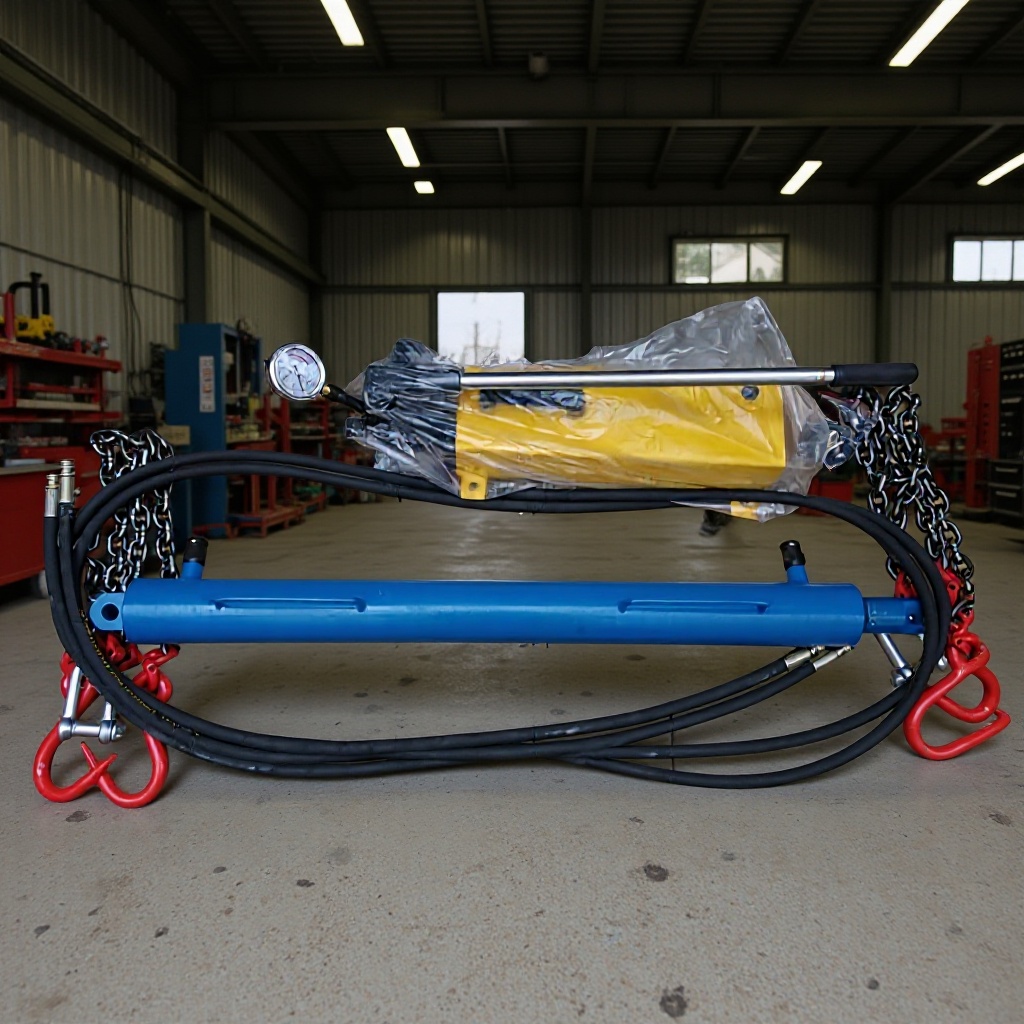 YJLQ-10T液压紧链器推荐YJLQ-20T矿山施工小型专用设备厂家加工