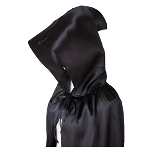 Halloween cloak party costume adult black hooded cloak cosplay cloak cosplay performance costume