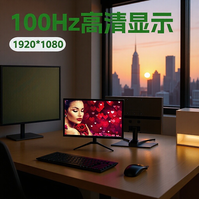 Cross-Border 19/20/22/24/27 Inch 100Hz High-Definition Computer Monitor Ips Direct-Facing 75Hz Lcd Monitor Cross-Border 19/20/22/24/27 Inch 100Hz High-Definition Computer Monitor Ips Direct-Facing 75Hz Lcd Monitor