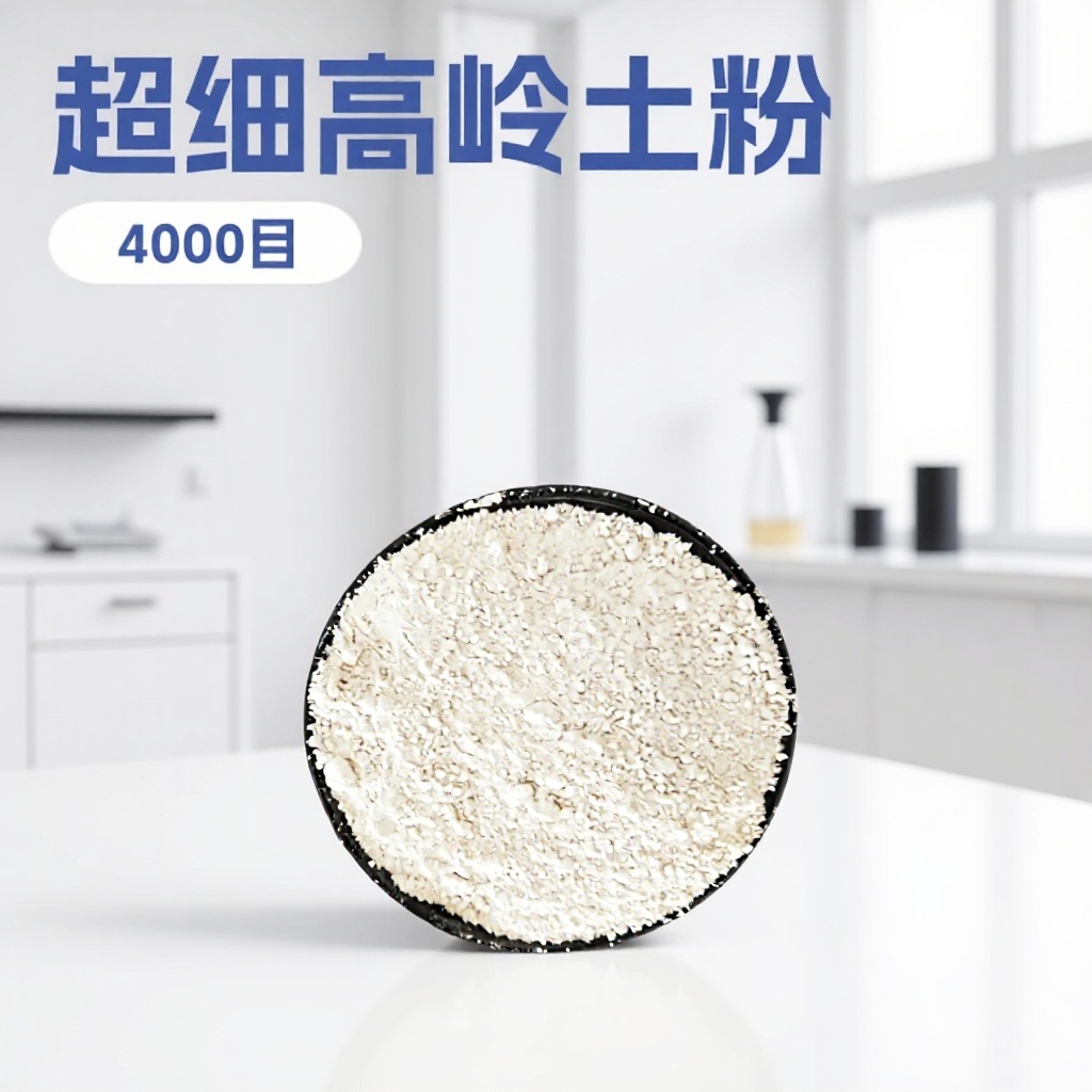 批发偏高岭土水洗煅烧粘土白陶土陶瓷粉化妆品用涂料4000目塑料