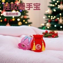跨境福袋硅胶热水袋铂金硅胶灌水微波加热暖水袋暖肚子暖手宝保温