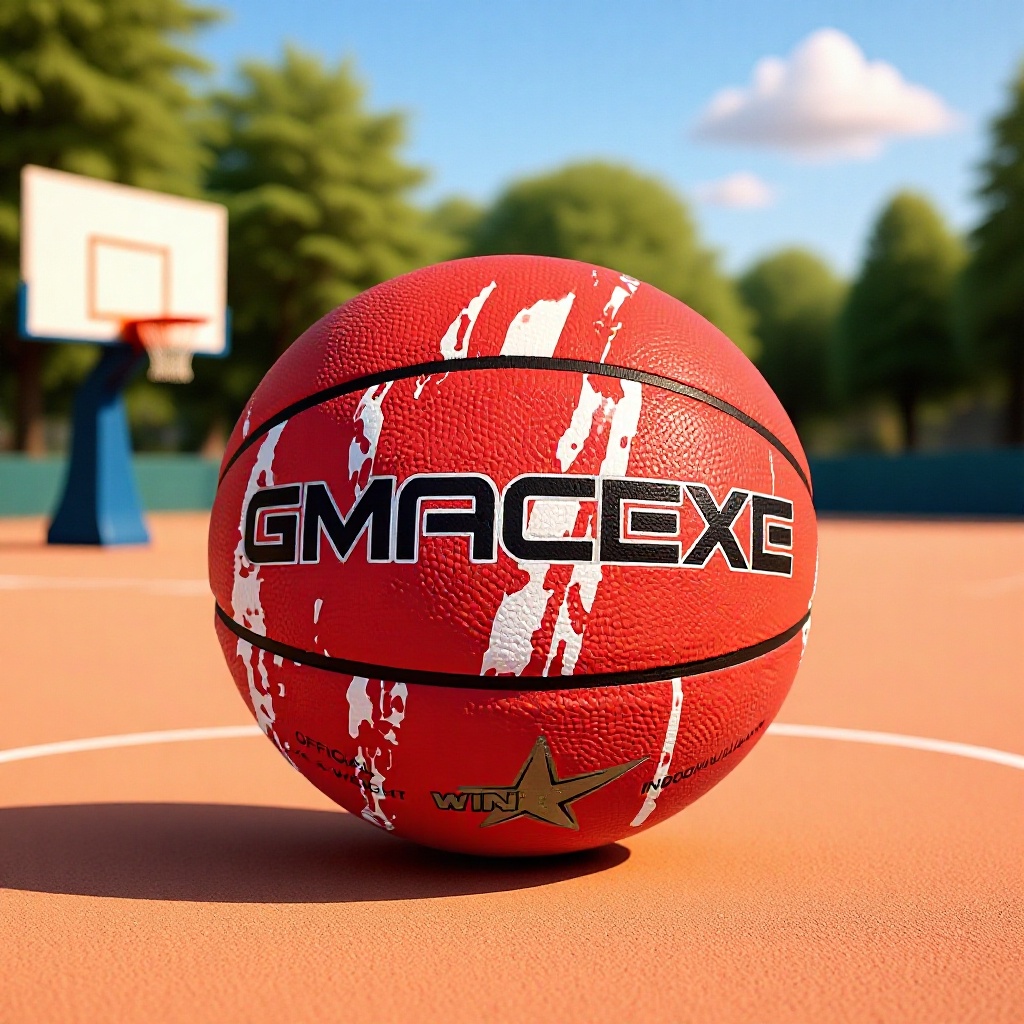 Basketball Manufacturer Can Be Used as Logo Pu Basketball Outdoor Wear-Resistant No. 5 Primary and Secondary School Students No. 7 Game Special Durable