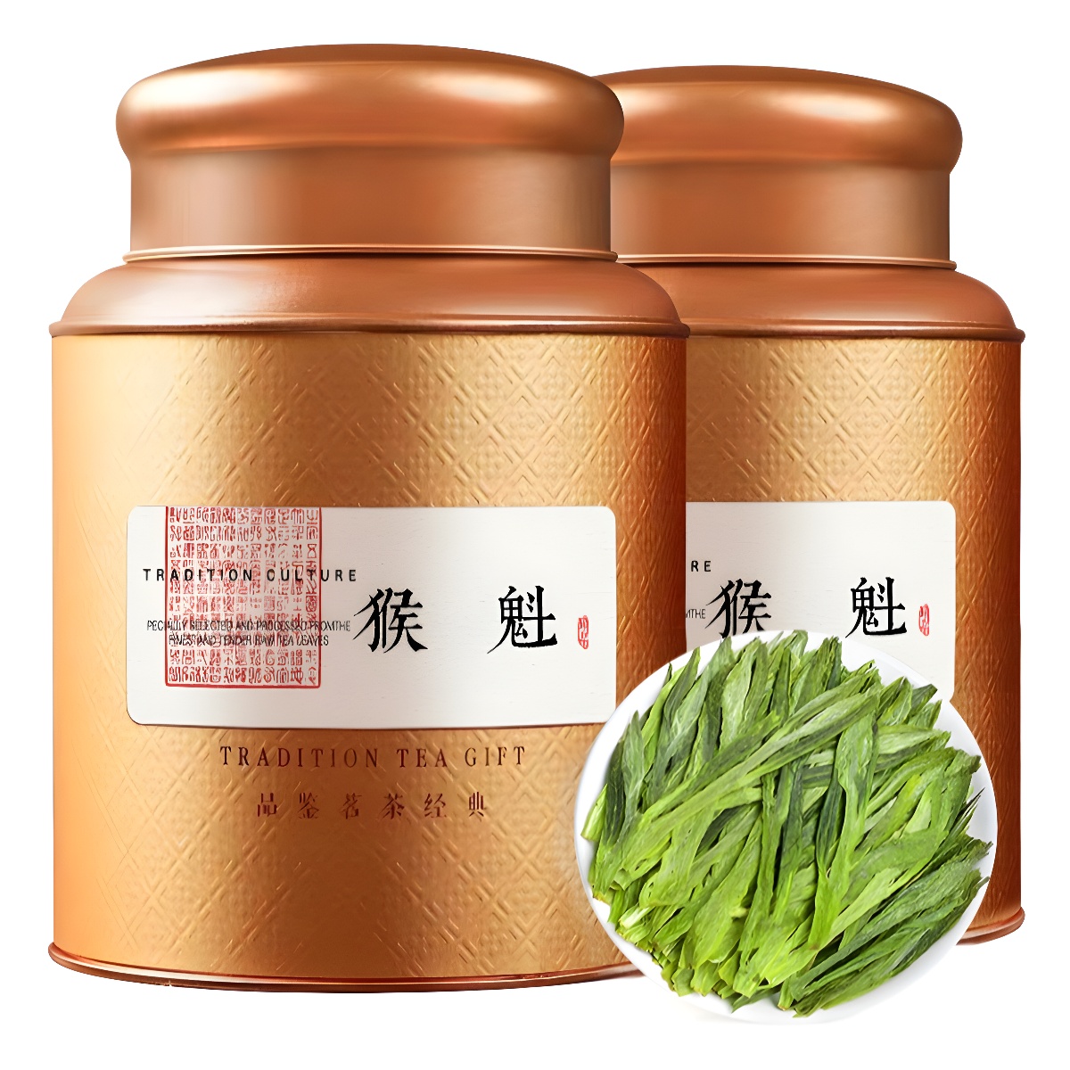 2025明前春茶新茶布尖猴魁特级猴魁绿茶安徽黄山自己喝500g特惠