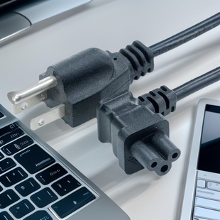 American Standard C19 Power Cord Computer Host American Standard Three-Hole Three-Plug American Household Power Plug