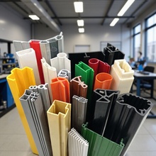 东莞工厂挤出加工abs塑胶型材pp软硬共挤拉管pvc塑料异型材