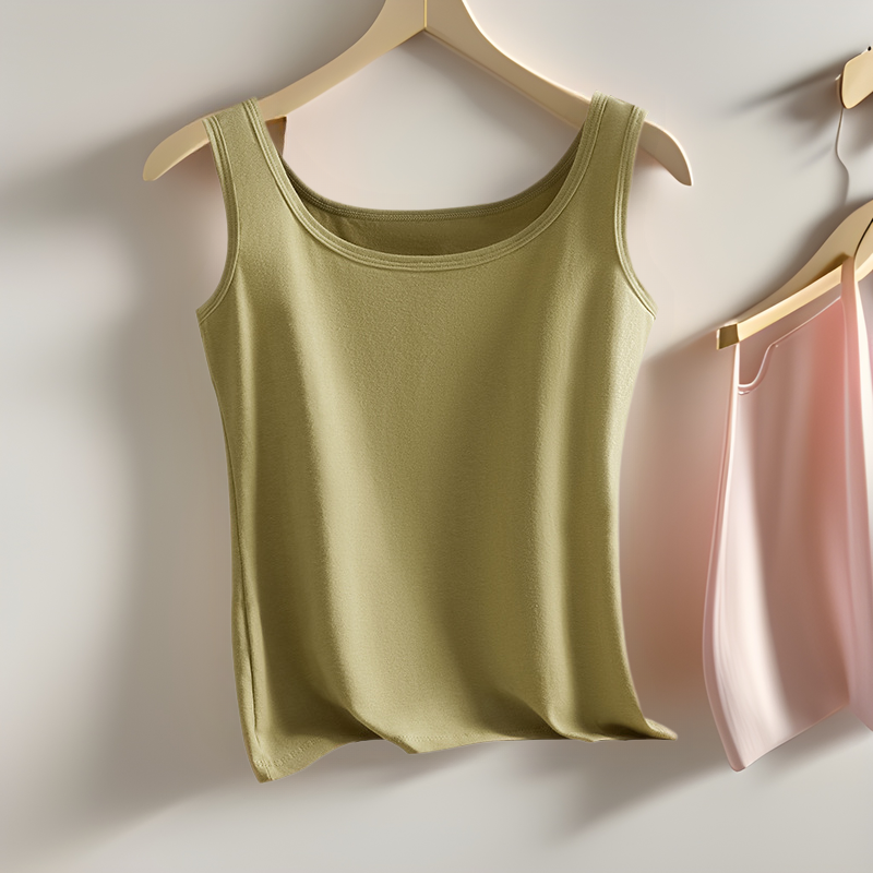 Seamless Camisole Women's Cotton Thin Breathable Inner Sleeveless Vest Outer Wear Women's plus size Base Shirt