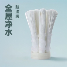 全屋PVC净水器PVDF带衬手洗膜滤芯卡箍式超滤机外压过滤超滤膜