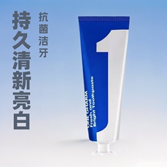 No.1 ブライトニング クレンジング歯磨き粉 歯石を除去し、長時間持続するフレッシュガムケア プロバイオティクス配合で歯を白くし、息を爽やかにします