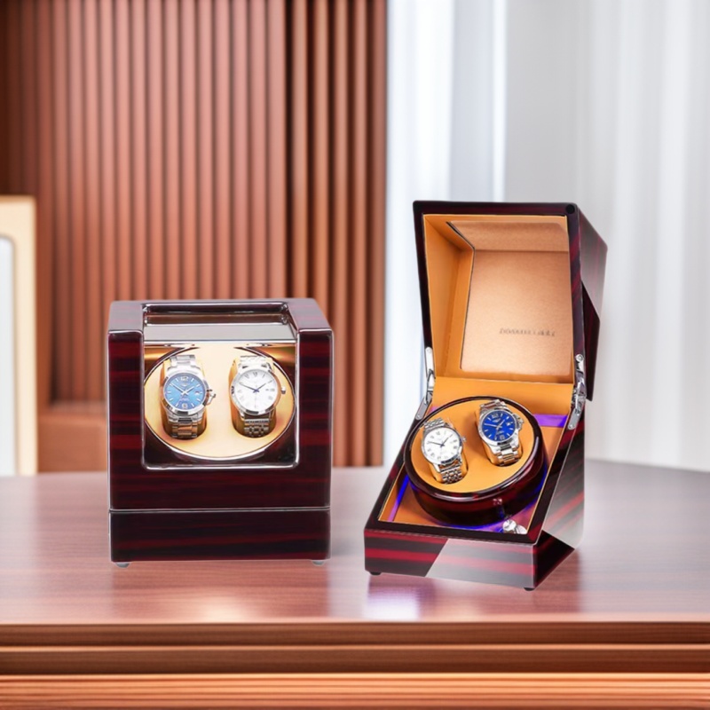 Automatic Watch Winder for Jewelry Boxes, Mechanical Watch Winding Device, Watch Shaker, Self-Winding Device, Watch Storage Box, Wholesale in Stock