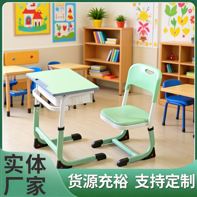 Children's Desks and Chairs, Study Tables, Writing Desks, Homework Desks, School Tutoring Classes, Training, Home Use, Adjustable Height Tables and Chairs