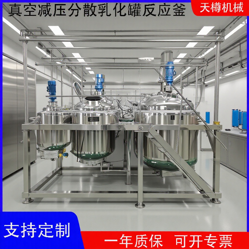 不锈钢电加热反应釜多功能实验室蒸馏溶胶反应釜搅拌罐