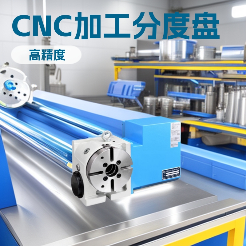 台湾世承第四轴五轴旋转工作台工作台CNC加工数控分度盘圆盘尾座