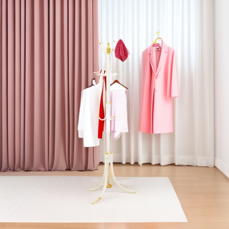 Perchero de pie desmontable, diseño moderno, para dormitorio