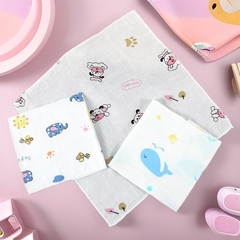 子供用唾液ナプキン、幼児授乳と口拭き、新生児純綿タオル、ベビープリント、工場直販唾液ナプキン