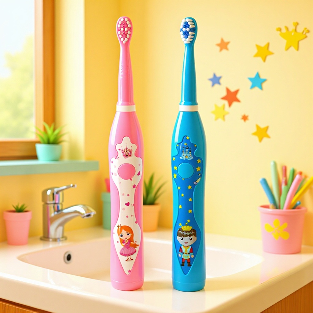 kids toothbrush soft bristle children's toothbrush USB rechargeable electric toothbrush for children over 3 years old