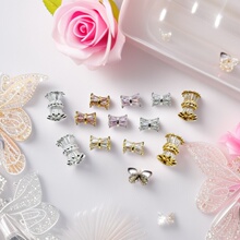 14K�����ɫ�ʯС�U������Ͱ��diy����朲��������ˮ����ɢ��