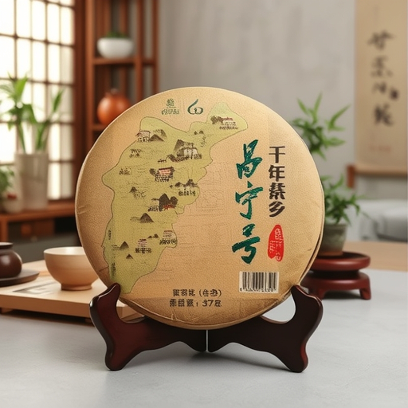 龙润茶吉祥生茶临沧邦东普洱茶茶饼357g茶叶云南茶叶官方正品