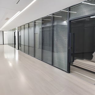 Office partition high compartment company conference room office audio -barrier dance room aluminum alloy glass partition wall