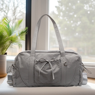 2025 New Cross-border Yoga Bag Simple Large Capacity Fitness Bag New Sports Travel Travel Crossbody Bag Portable