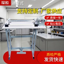 厂家脚踏通过式塑料袋快速脚踏封口机包装机封切双用雨衣