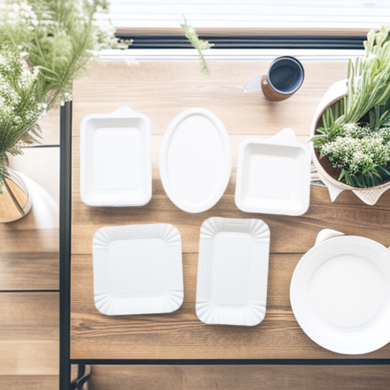 Biodegradable Disposable Paper Plate Cake Plate Pulp Dinner Plate Dessert Dried Fruit Tea Packaging Small Plate Can Be Customized Biodegradable Disposable Paper Plate Cake Plate Pulp Dinner Plate Dessert Dried Fruit Tea Packaging Small Plate Can Be Customized