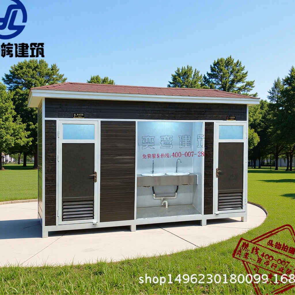 厂家直供移动厕所景区户外环卫金属雕花板智能洗手间环保防水防臭