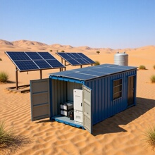 UF超滤集装箱撬装饮用水系统  反渗透水处理装置设备 可远程控制