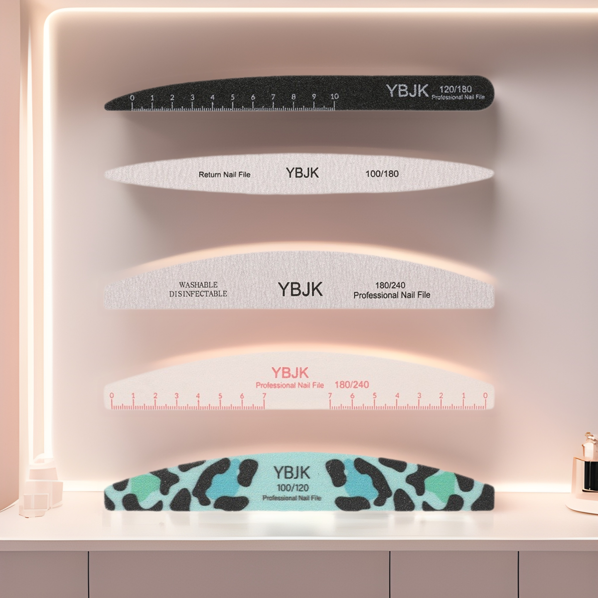 Full Set of Polishing Strips, Manicure Rubbing Strips, Nail Files, Nail Polishing, Trade Scale, Wooden Sanding Strips, Manicure Tools Wholesale