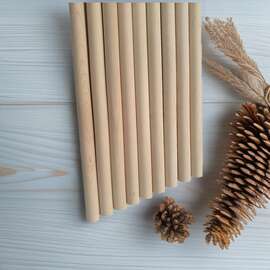 木棒批发帐篷杆中式摆件圆木棒鼓棒木棍桦木松木榉木白橡棍子