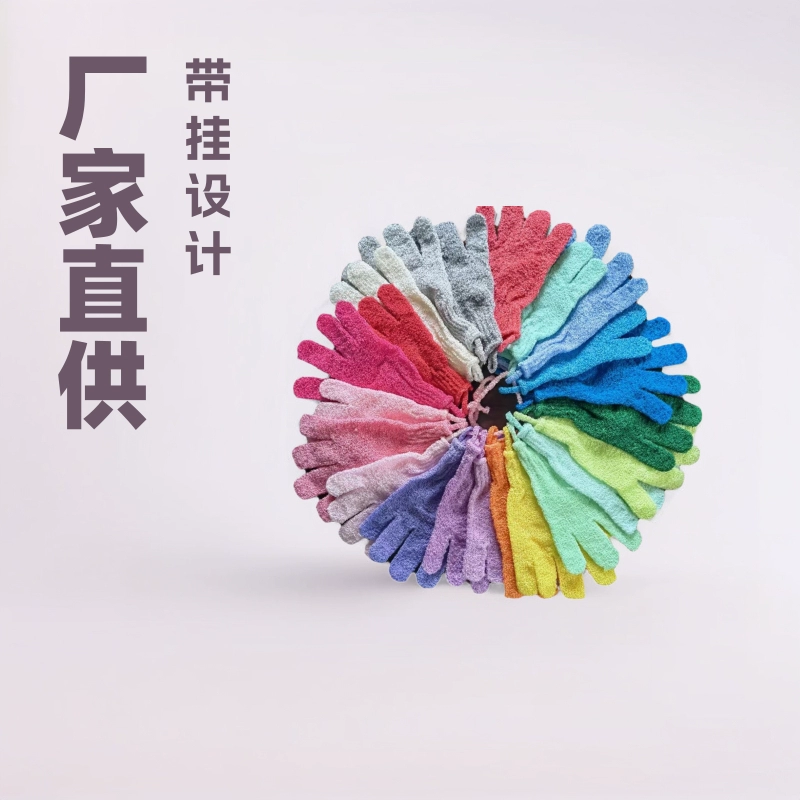Прямые продажи с фабрики с подвесными ремнями для ванны, подвесными банными перчатками, банным полотенцем, купальными перчатками, портативными на продажу в один раз